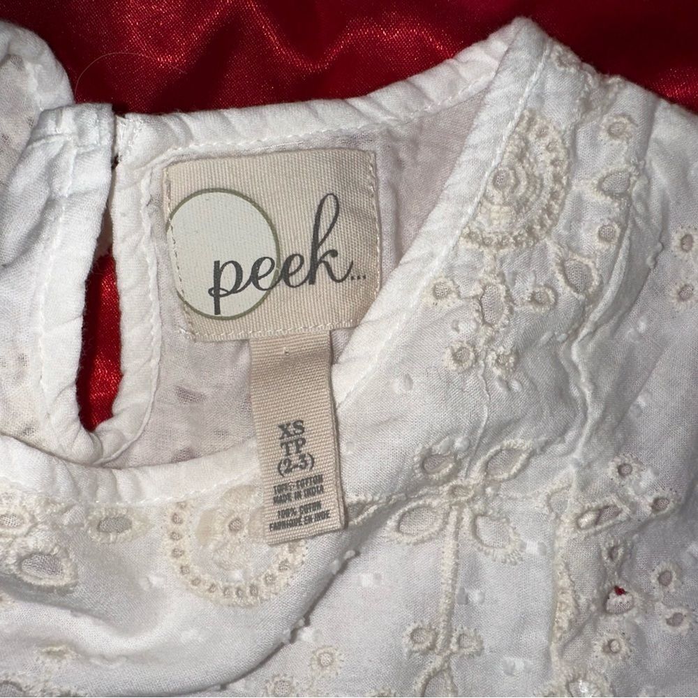PEEK‎ girls ivory top - Picture 3 of 4